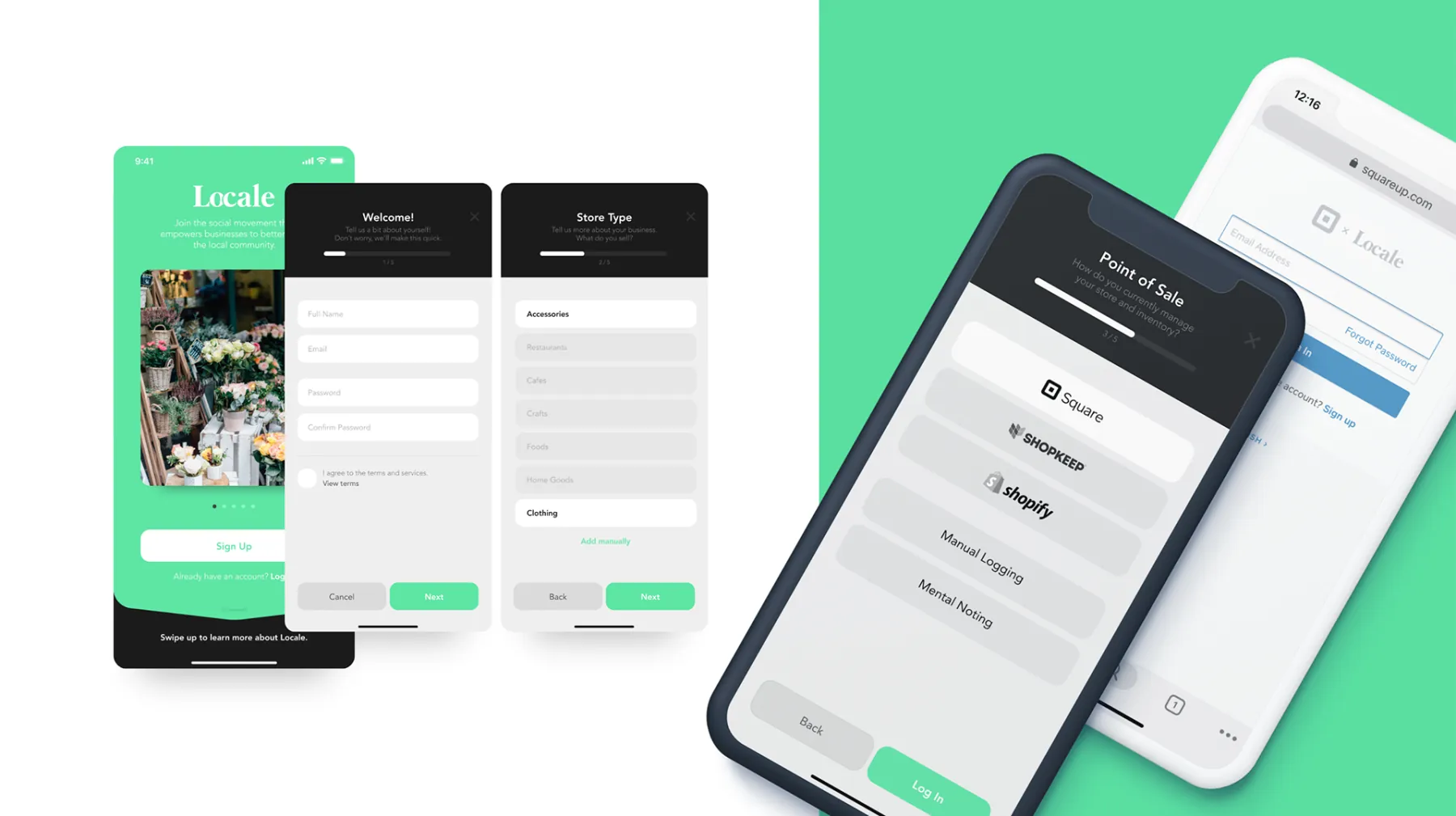 Locale UI
