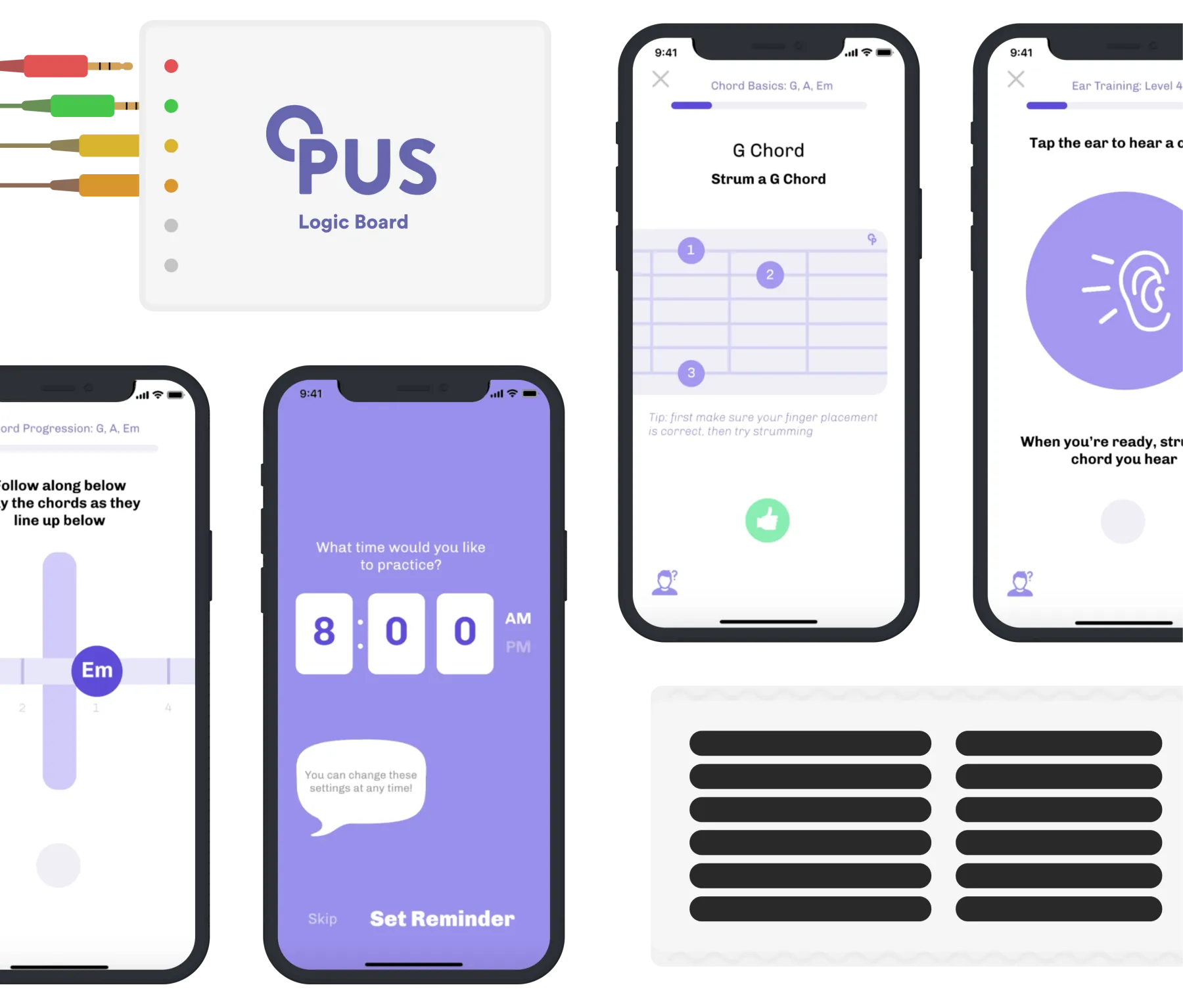 Opus mockup